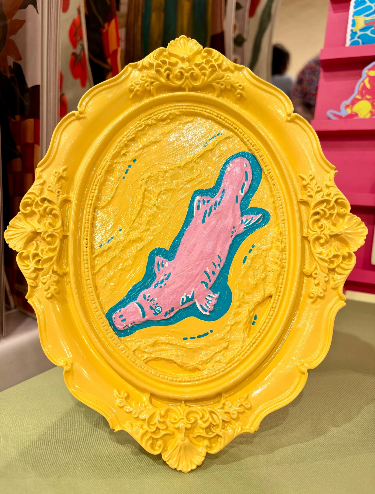 Phineas the Platypus Original Framed Art