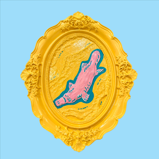 Phineas the Platypus Original Framed Art