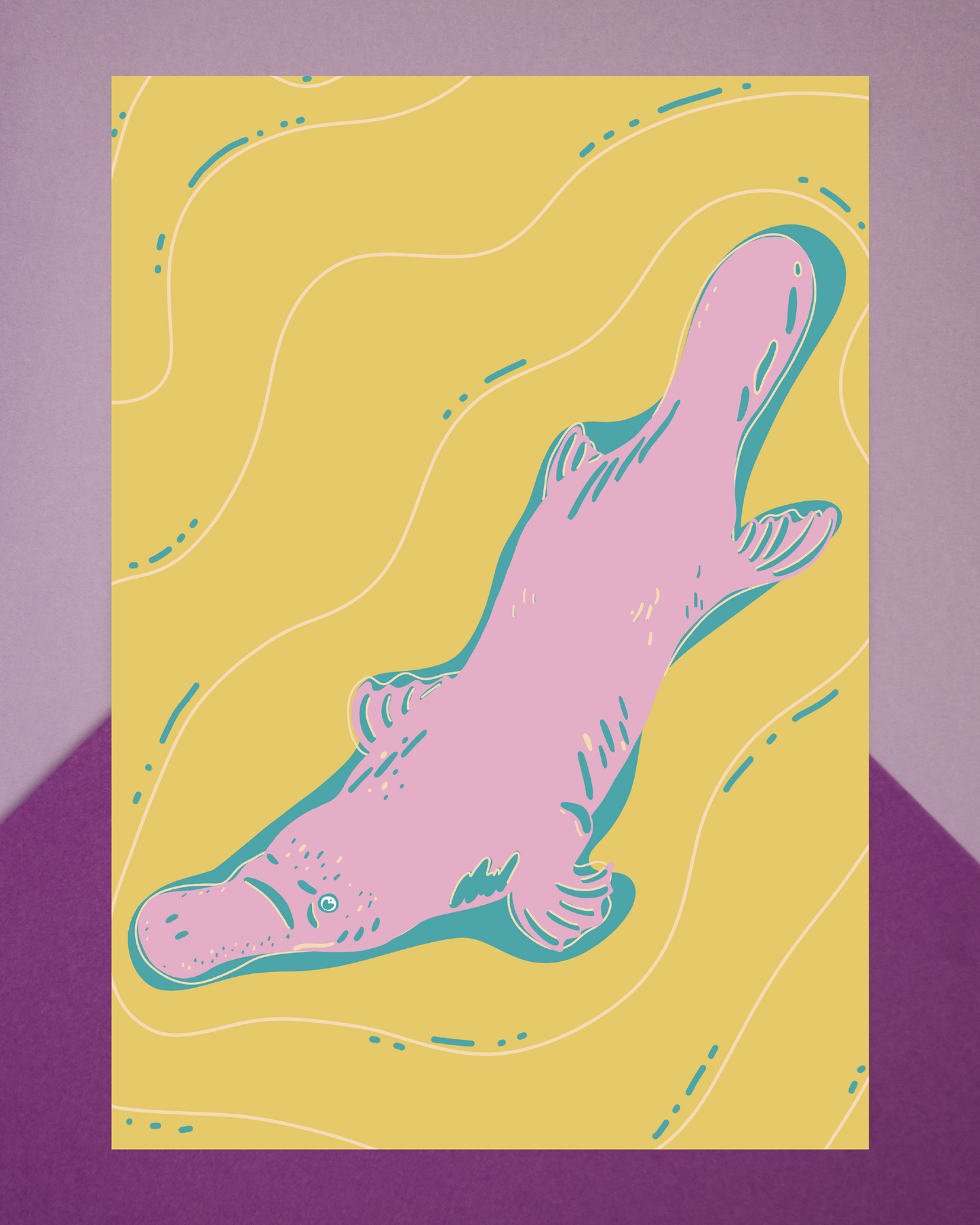 Phineas the Platypus Print